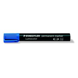 STAEDTLER Alkoholos marker, 2-5 mm, vágott, STAEDTLER "Lumocolor(R) 350", kék