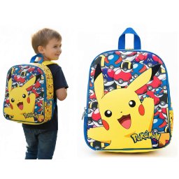 3D Pokémon Hátizsák 30×25 cm