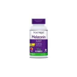 Natrol Melatonin 10 mg, gyors felszívódású epres, 60 db