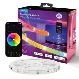 Govee WiFi RGBICW Smart PRO LED szalag 3m Matter - extra tartós