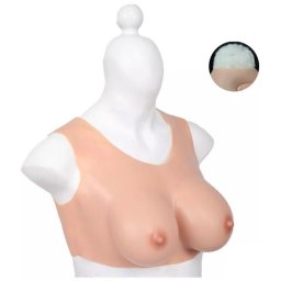 Szilikon melltartó hamis pamut B kosár méret S-L 29 cm széles 26 cm magas