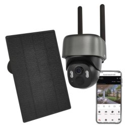 GoSmart Kültéri akkumulátoros kamera IP-1200G WASP wifivel és napelemmel