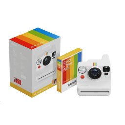 Polaroid Now Gen 3 fehér csomag színes filmmel (8 fénykép)