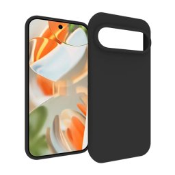 Szilikon telefonvédő (matt) FEKETE Google Pixel 10 Pro