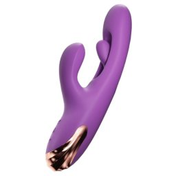 She.e.o Vibrátor G-pont stimuláló, ujjmozgásos USB töltés lila
