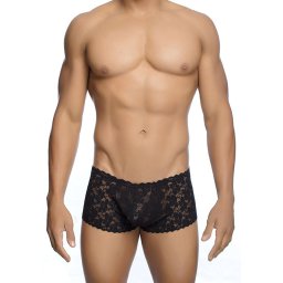 MOB - elegáns csipkés boxer S/M méretben