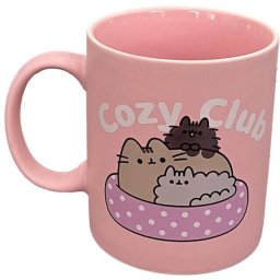 Pusheen cicás bögre, kerámia, 300 ml, Cozy Club
