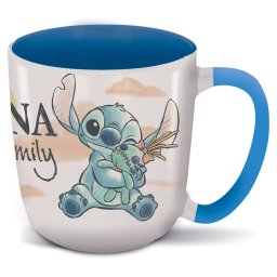 Lilo és Stitch Ohana Elite porcelán bögre 380 ml (13 oz) Díszdobozban