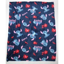Lilo és Stitch Aloha flanel takaró 110x150cm