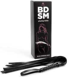 SECRETPLAY - prmium fekete BDSM korbcs