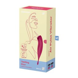 Satisfyer Connect okos léghullámos vibráló csiklóizgató - piros