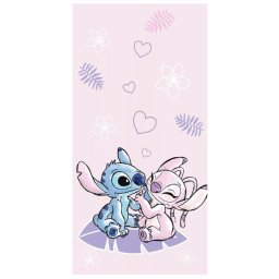 Lilo és Stitch, A csillagkutya fürdőlepedő, strandtörölköző 70x140 cm Nr 08