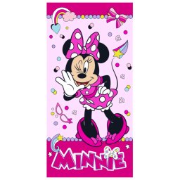Minnie fürdőlepedő, strandtörölköző 70x140 cm Nr 14
