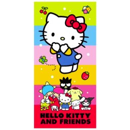 Hello Kitty fürdőlepedő, strandtörölköző 70x140 cm (Fast Dry) Nr 05