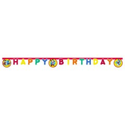 Mickey Happy Birthday felirat FSC 2 méter Nr1