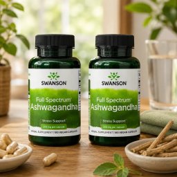 Swanson Vegán ASHWAGANDHA DUO 2X100 db