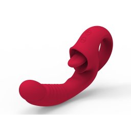 Vibrátor Lihegő mozgás, 10 rezgésfokozat, USB-töltés Szilikon