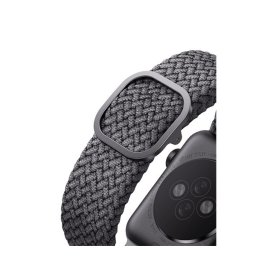 Uniq Aspen fonott szíj Apple Watch 38/40mm, szürke