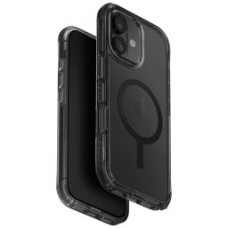 Uniq Combat Magclick Apple iPhone 17 MagSafe szilikon tok, fekete