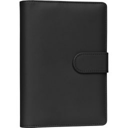 Gyűrűs kalendárium heti beosztású black 125x190mm, Presco