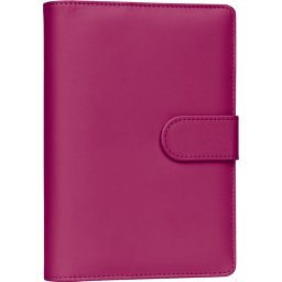 Gyűrűs kalendárium heti beosztású fuchsia 125x190mm, Presco