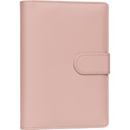 Gyűrűs kalendárium heti beosztású blush pink 125x190mm, Presco