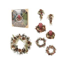 Kreatív készlet DIY CHRISTMAS koszorúk és dekorációk készítéséhez - különböző változatok