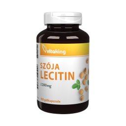 Vitaking Szója Lecitin 1200 mg kapszula 80x