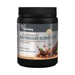 Vitaking Aminosav komplex italpor karamell-kávé ízű 312g