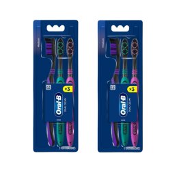 Oral-B Dual Clean fogkefe közepes erősségű sörtékkel (2x3 db)
