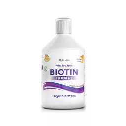 Swedish Nutra Biotin C-vitaminnal, folyékony vitamin - 500ml