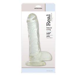 Real Rapture Dild Tapadkorongos, ttetsz 25 cm