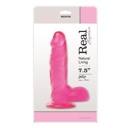 Dild Realisztikus, Tapadkorongos 19 cm Rzsaszn