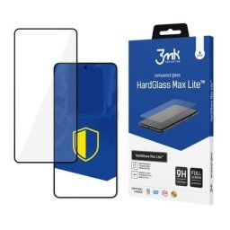 3mk edzett üveg HardGlass Max Lite a Samsung Galaxy S25 Edge fekete színéhez