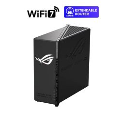 ASUS Gaming Router ROG Strix GS-BE18000, 3-utas WiFi7 Router, 1x WAN, 7x LAN, AiMesh