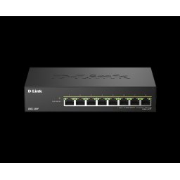 D-Link DMS-108P/E 8 portos 2,5G Multi-Gigabit felügyelet nélküli PoE kapcsoló