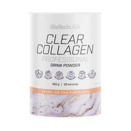BioTechUsa Clear Collagen Professional italpor barackos ice tea ízű 350g