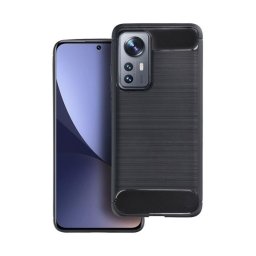 Carbon Xiaomi Redmi 14C szilikon tok, fekete