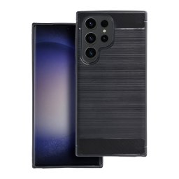 Forcell Carbon Motorola G35 5G hátlap tok, fekete