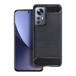 Forcell Carbon Xiaomi Redmi Note 14S hátlap tok, fekete