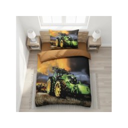 3D mikroszatén ágynemű TRACTOR FORCE színes Ágyneműhuzat mérete: 70 x 90 cm | 140 x 200 cm