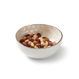 Műanyag tál KOKO 13 cm, fehér