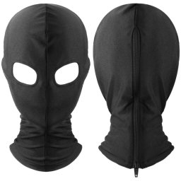 Open n2 Black - divatos balaklava cipzrral
