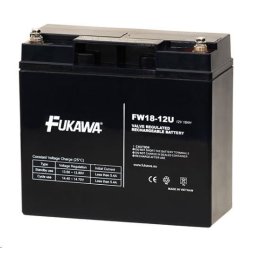 Akkumulátor - FUKAWA FW 18-12 U (12V/18Ah - M5), élettartam 5 év