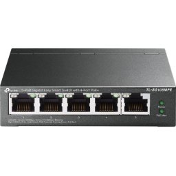 TP-Link kapcsoló TL-SG105MPE Easy Smart, 5x GLAN, 4x PoE , 120W