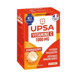 UPSA Vitality C-vitamin 1000 mg pezsgőtabletta narancs ízű 20x