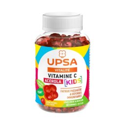 UPSA Vitality Kids C-vitamin Acerola gumicukor 60x