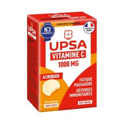 UPSA Vitality C-vitamin 1000 mg rágótabletta narancs ízű 20x