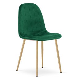 Étkezőszék PADVA VELVET, zöld
