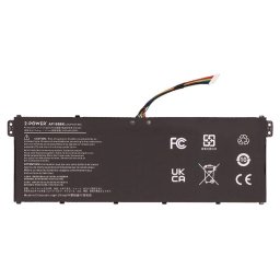 2-Power akkumulátor ACER NITRO AN517-51 4 cellás laptop akkumulátor 14,8V 3620mAh